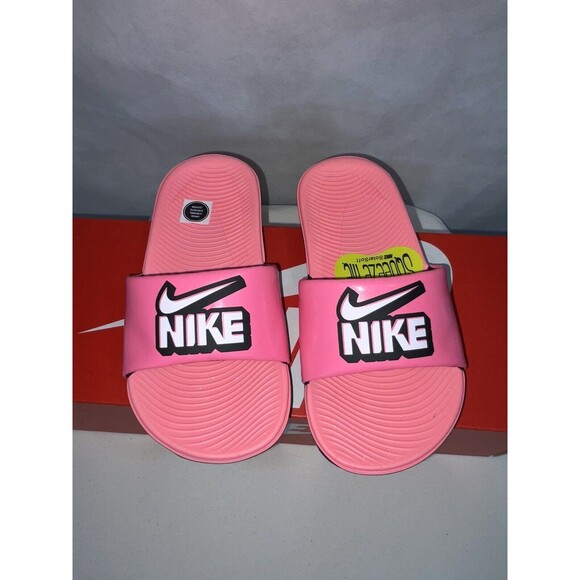 Nike Kawa Slide Kids Size 11C Pink - Picture 1 of 6